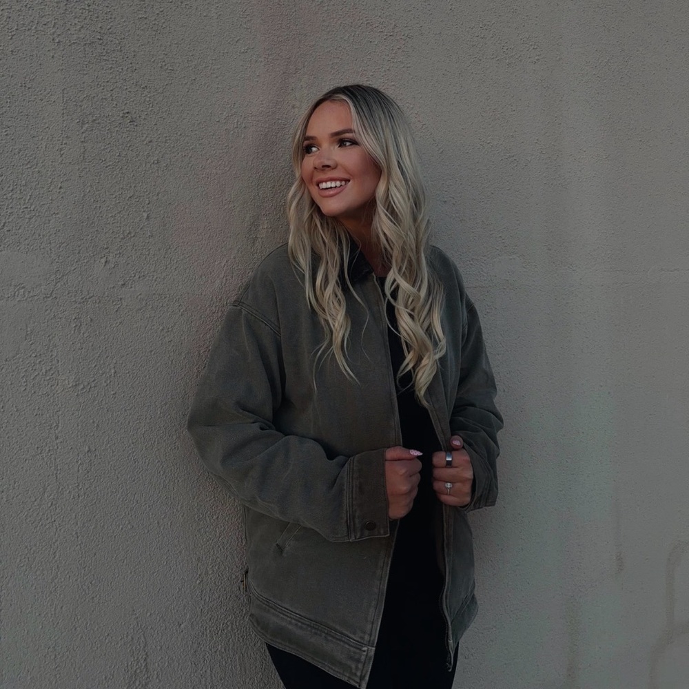 Women's Olive Green Jacket barn new